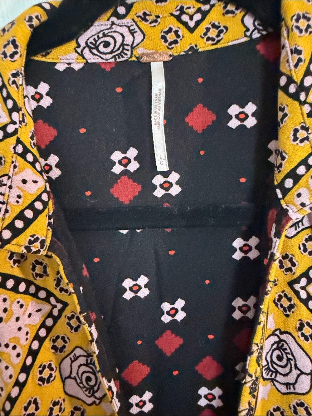 Free People Charlotte Sleeveless Tunic Top Large - Picture 5 of 6